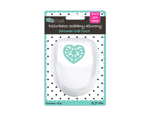 Craft Punch, Openwork Heart - DpCraft - 3,7 cm