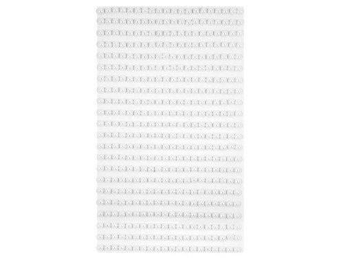 Self-adhesive pearls - DpCraft - off white, 4 mm, 440 pcs.