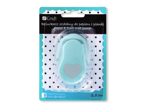 Dziurkacz ozdobny Serce - DpCraft - 2,5 cm