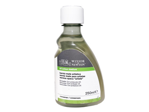 Werniks usuwalny Artists' Varnish - Winsor & Newton - matowy, 250 ml