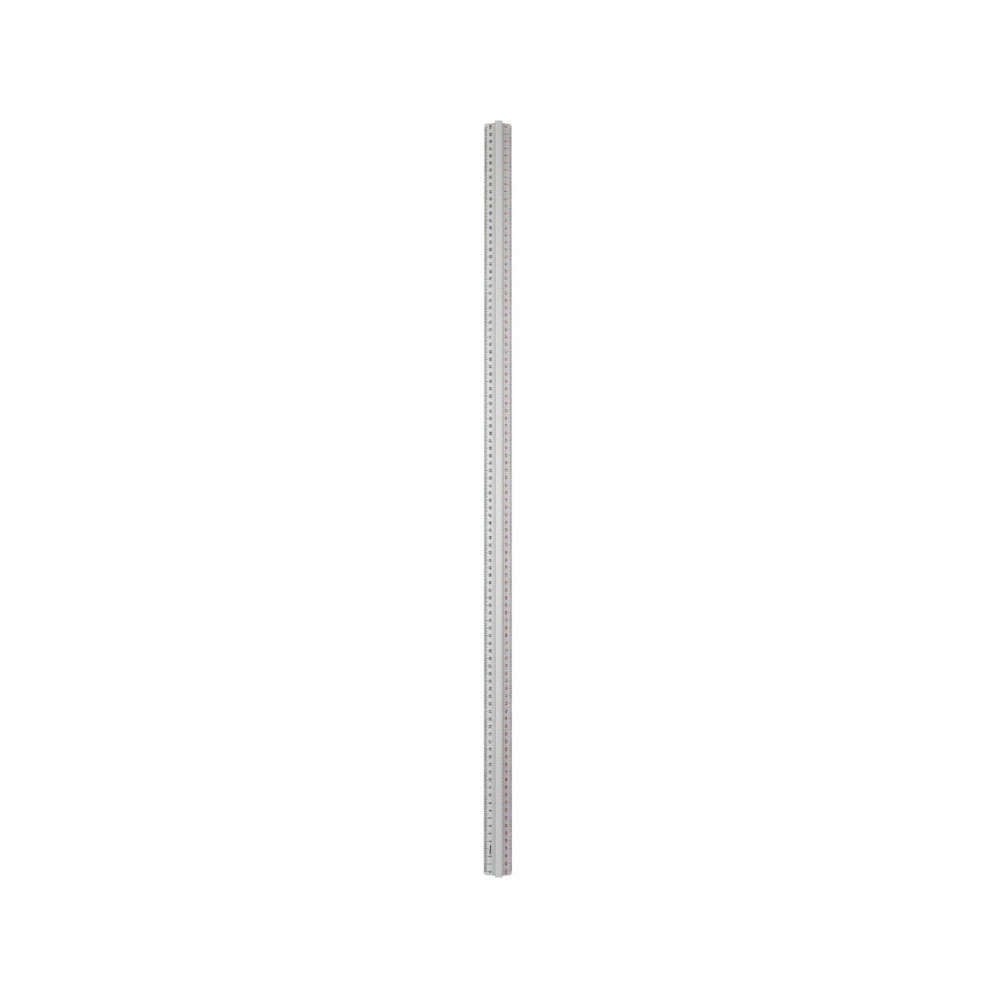 Ruler with metal handle 100 cm - Leniar