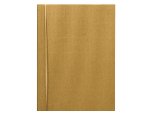 Cardboard Eco folder with rubber closure A3 - Leniar