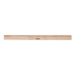 Linijka drewniana 50 cm - Leniar