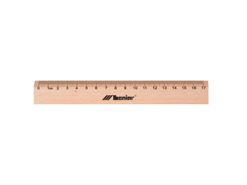 Wooden ruler - Leniar - 17 cm