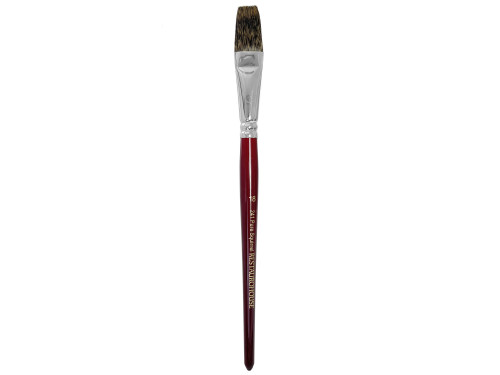 Flat, natural bristles, Pure Squirrel 241 brush - Restaurohouse - no. 18