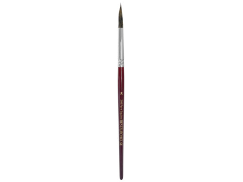 Round, natural bristles, Pure Squirrel 240 brush - Restaurohouse - no. 8