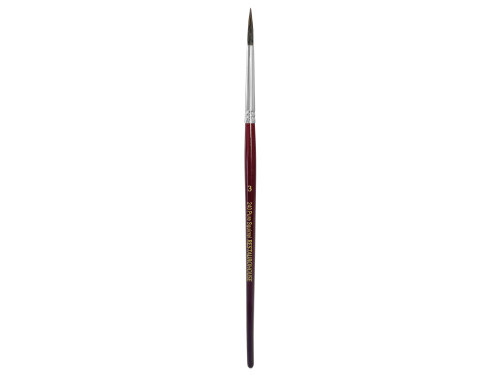 Round, natural bristles, Pure Squirrel 240 brush - Restaurohouse - no. 3