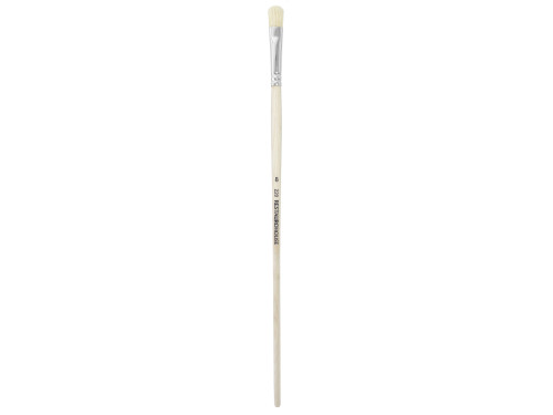 Cat's Tongue, natural, hog bristles 220 series brush - Restaurohouse - no. 8