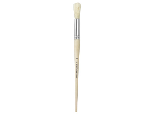 Round, natural, hog bristles 212 series brush - Restaurohouse - no. 20