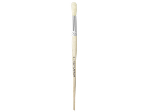 Round, natural, hog bristles 212 series brush - Restaurohouse - no. 18