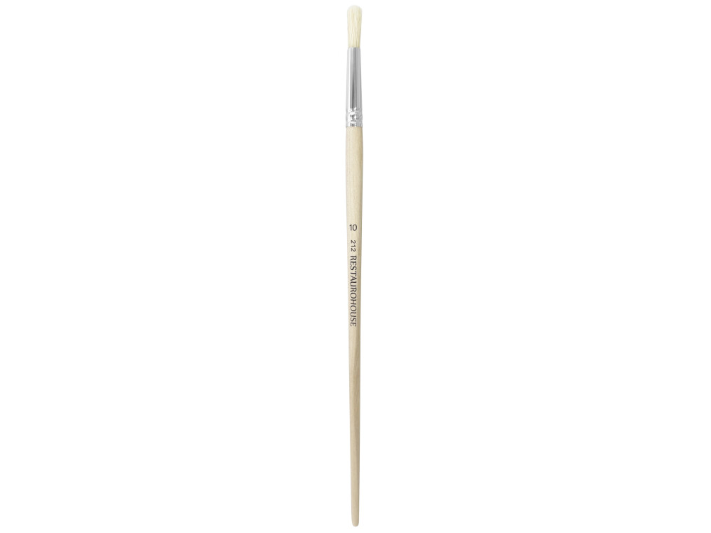 Round, natural, hog bristles 212 series brush - Restaurohouse - no. 10