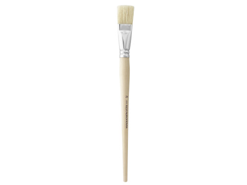 Flat, natural, hog bristles 202 series brush - Restaurohouse - no. 24