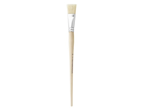 Flat, natural, hog bristles 202 series brush - Restaurohouse - no. 20