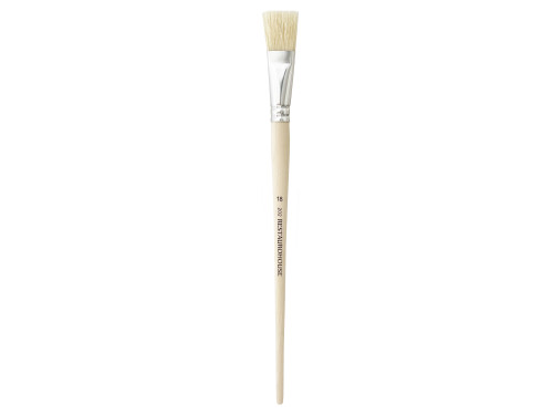 Flat, natural, hog bristles 202 series brush - Restaurohouse - no. 18