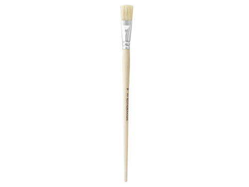 Flat, natural, hog bristles 202 series brush - Restaurohouse - no. 16