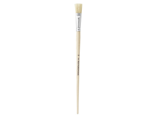 Flat, natural, hog bristles 202 series brush - Restaurohouse - no. 14