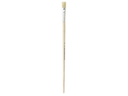 Flat, natural, hog bristles 202 series brush - Restaurohouse - no. 12