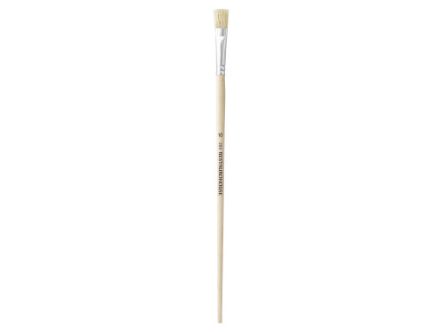 Flat, natural, hog bristles 202 series brush - Restaurohouse - no. 10