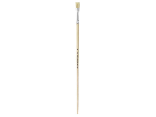 Flat, natural, hog bristles 202 series brush - Restaurohouse - no. 8