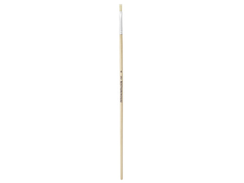 Flat, natural, hog bristles 202 series brush - Restaurohouse - no. 4