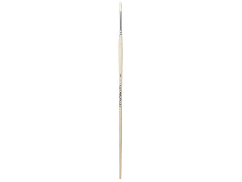 Flat, natural, hog bristles 202 series brush - Restaurohouse - no. 6