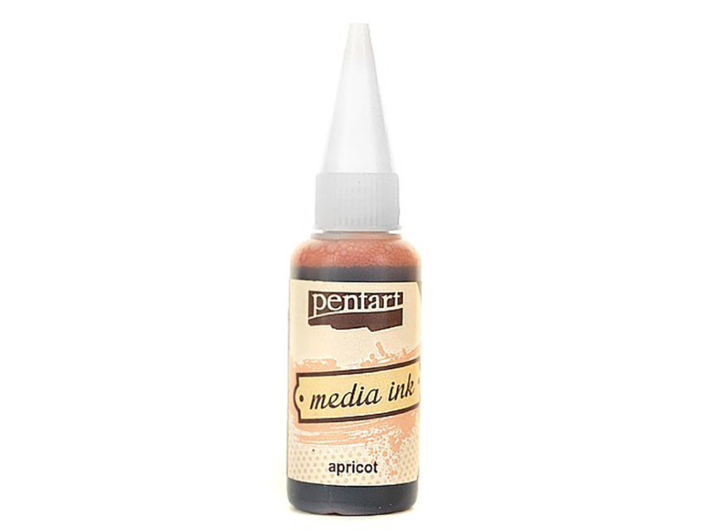 Tusz alkoholowy Media Ink - Pentart - Brzoskwinia, 20 ml