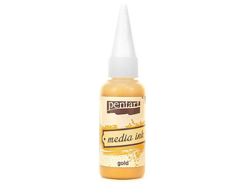 Media Ink - Pentart - Gold, 20 ml
