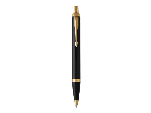 Ballpoint pen IM - Parker - Black & Gold Trim