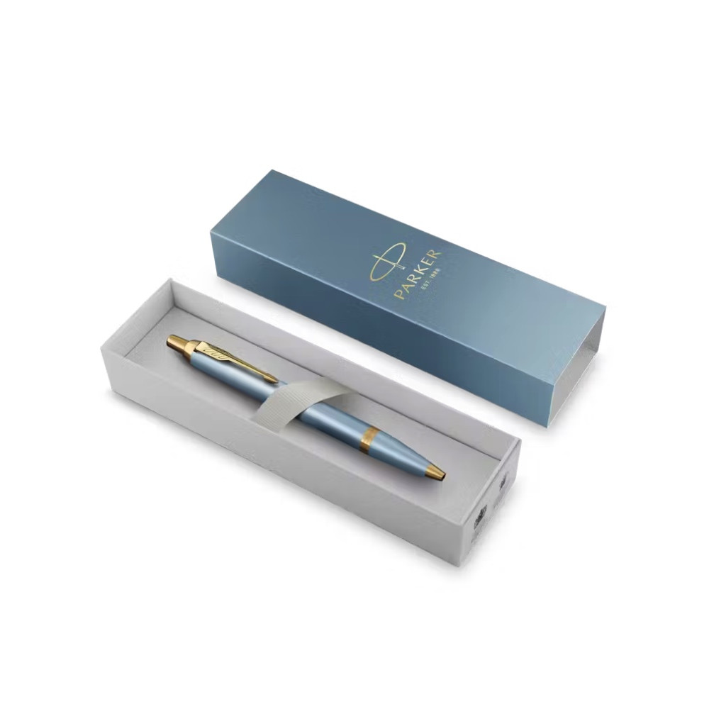 Ballpoint pen IM Rituals - Parker - Turquoise & Gold Trim