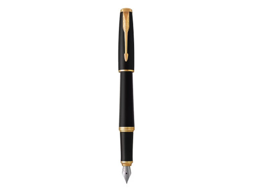 Pióro Urban w etui - Parker - Muted Black & Gold Trim, F