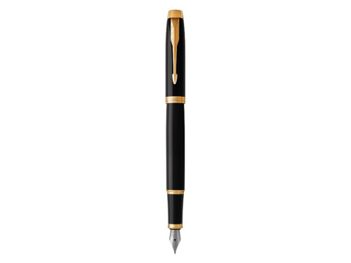 Pióro wieczne IM w etui - Parker - Black & Gold Trim, F