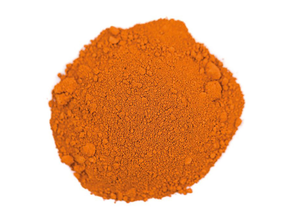 Pigment naturalny - Roman Szmal - oranż żelazowy, 75 g