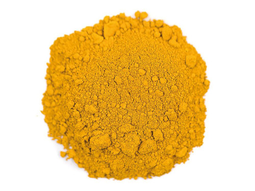 Pigment naturalny - Roman Szmal - żółcień żelazowa jasna, 75 g