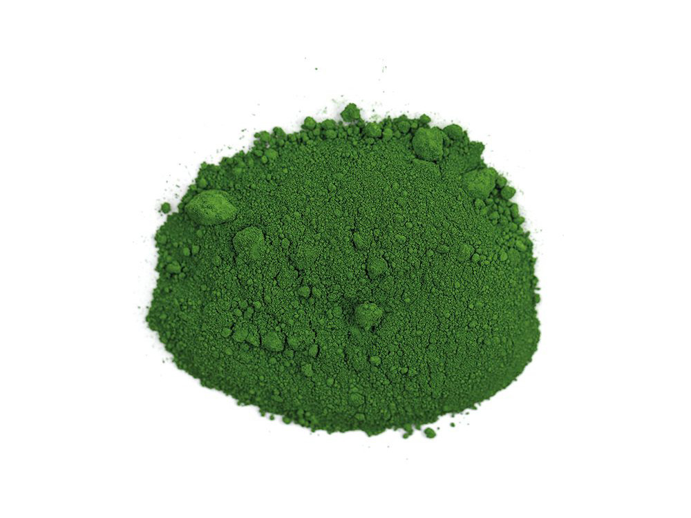 Natural pigment - Roman Szmal - Chrome Green, 50 g