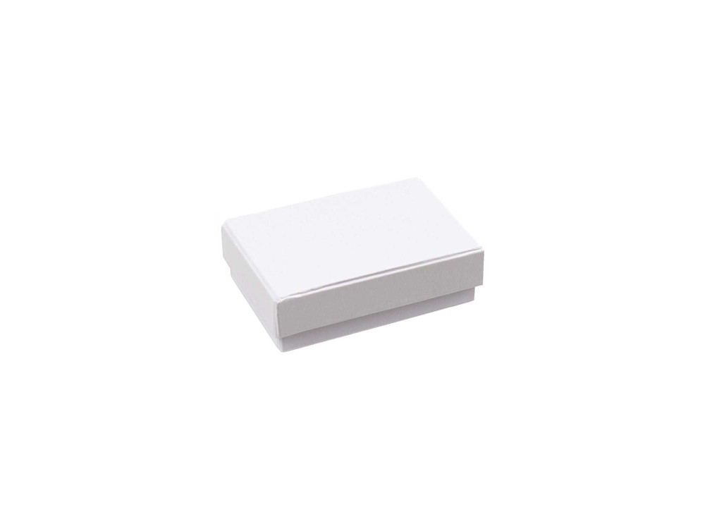 Pudełko tekturowe - Rico Design - białe, 10 x 7 x 3 cm