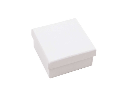 Cardboard gift box - Rico Design - White, 9 x 9 x 4,5 cm