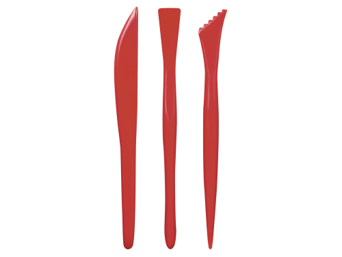Modelling tools for modelling clay - Milan - 3 pcs.