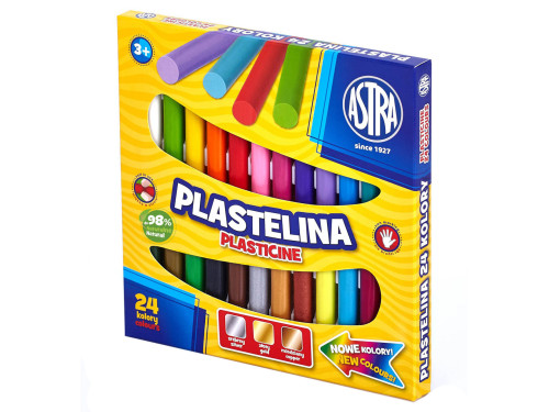 Plastelina - Astra - 24 kolory