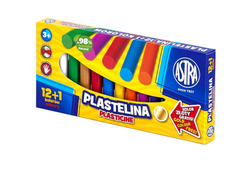 Plasticine - Astra - 13 pcs.
