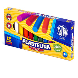 Plastelina - Astra - 12 kolorów