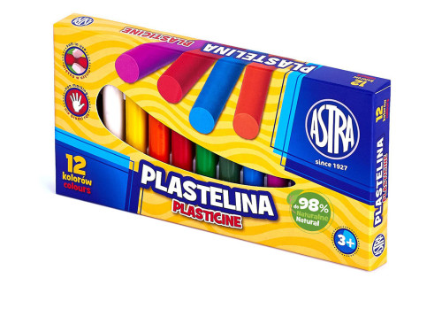 Plastelina - Astra - 12 kolorów
