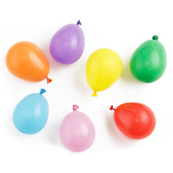 Water balloons - multicolor, 8 cm, 100 pcs.