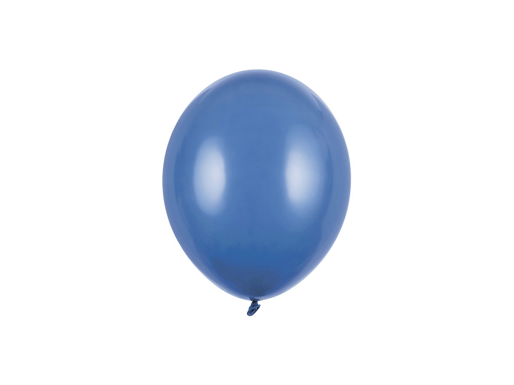 Strong latex balloons - Pastel Navy Blue, 30 cm, 10 pcs.
