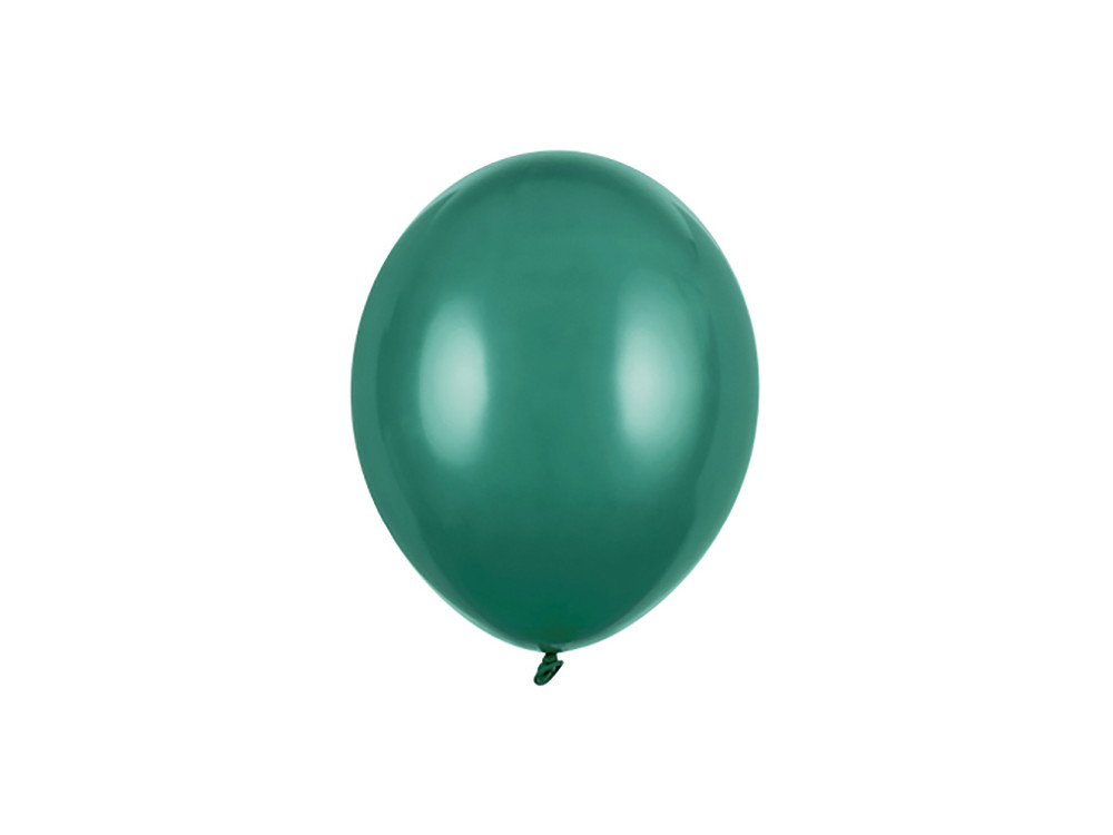 Strong latex balloons - Pastel Bottle Green, 30 cm, 10 pcs.