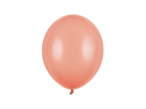 Balony lateksowe Strong - Pastel Peach, 27 cm, 10 szt.