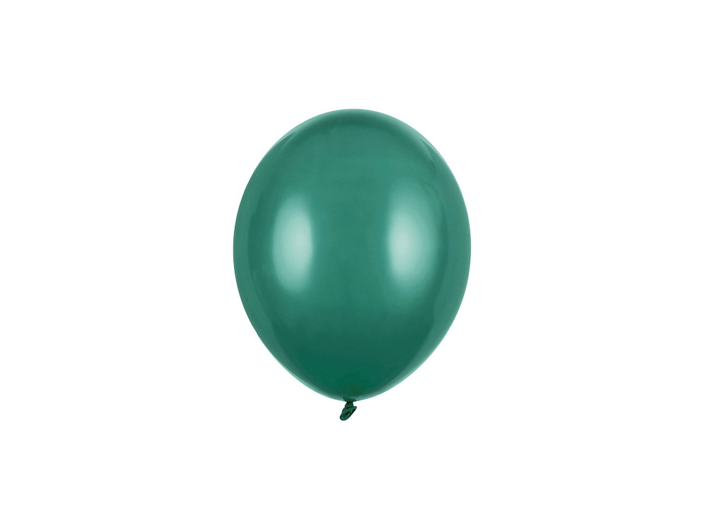 Balony lateksowe Strong - Pastel Bottle Green, 27 cm, 10 szt.