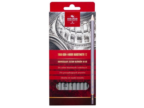 Set of graphite pencils - Koh-I-Noor - 12 pcs.