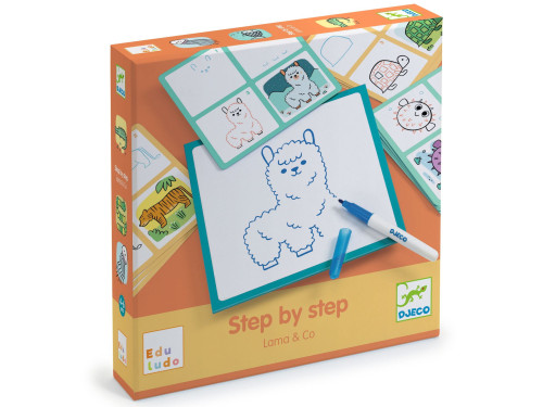 Children's drawing set - Djeco - Eduludo Lama