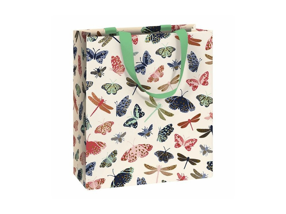 Paper gift bag Jelva - Rico Design - Cream, 18 x 8 x 21 cm