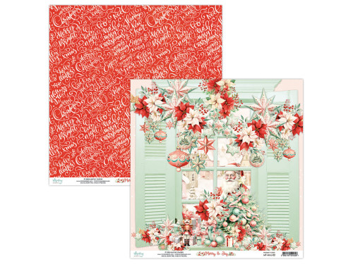 Papier do scrapbookingu 30,5 x 30,5 cm - Mintay - Merry & Joy 02